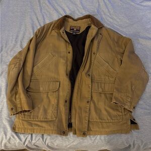 Duluth Trading Co Men's Tan Military Jacket
